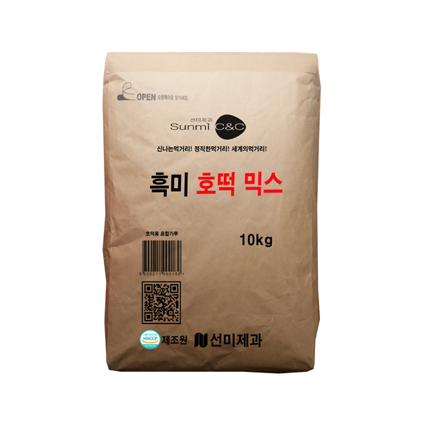 흑미 호떡 믹스 10kg - 상품 이미지