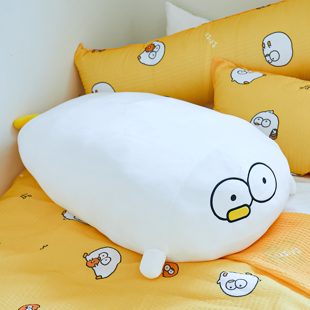 삐뚤이 100cm 대형 봉제 왕 바디 필로우 롱베개 인형 굿즈 - 상품 이미지