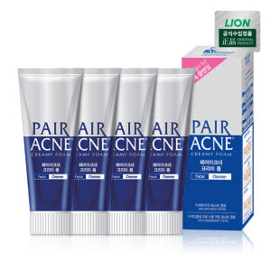 페어아크네 크리미폼 80g x 4개/지성피부 저자극 풍부한거품 솔직 후기 | 피부 타입별 분석 - 상품 이미지 1