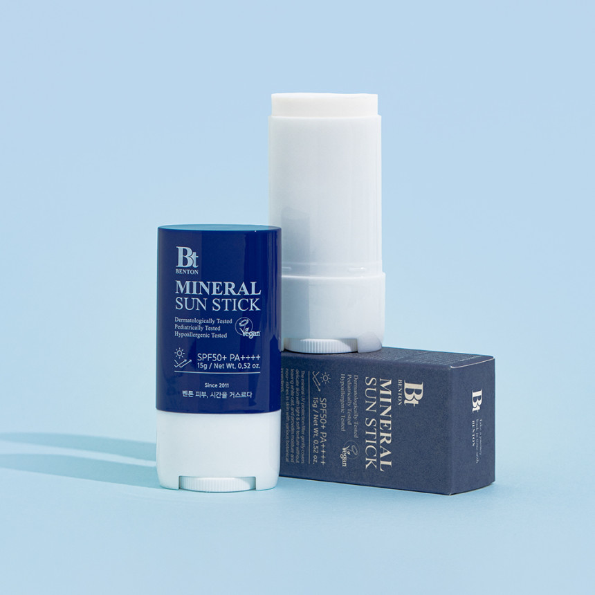 [벤튼 무기자차 선스틱 SPF50+/PA++++ 15g 끈적임없는 보송 스틱썬크림 골프 사진 4