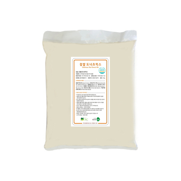 찹쌀 도너츠믹스 2.5kg - 상품 이미지