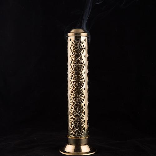 인센스 스틱 홀더 향 피우기 꽂이 라얀 황동 인센스타워 S3