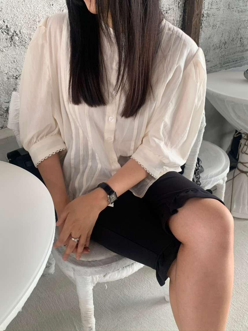 (당일) 러브 프릴 5부 레깅스 밴딩 팬츠 상세 이미지 11