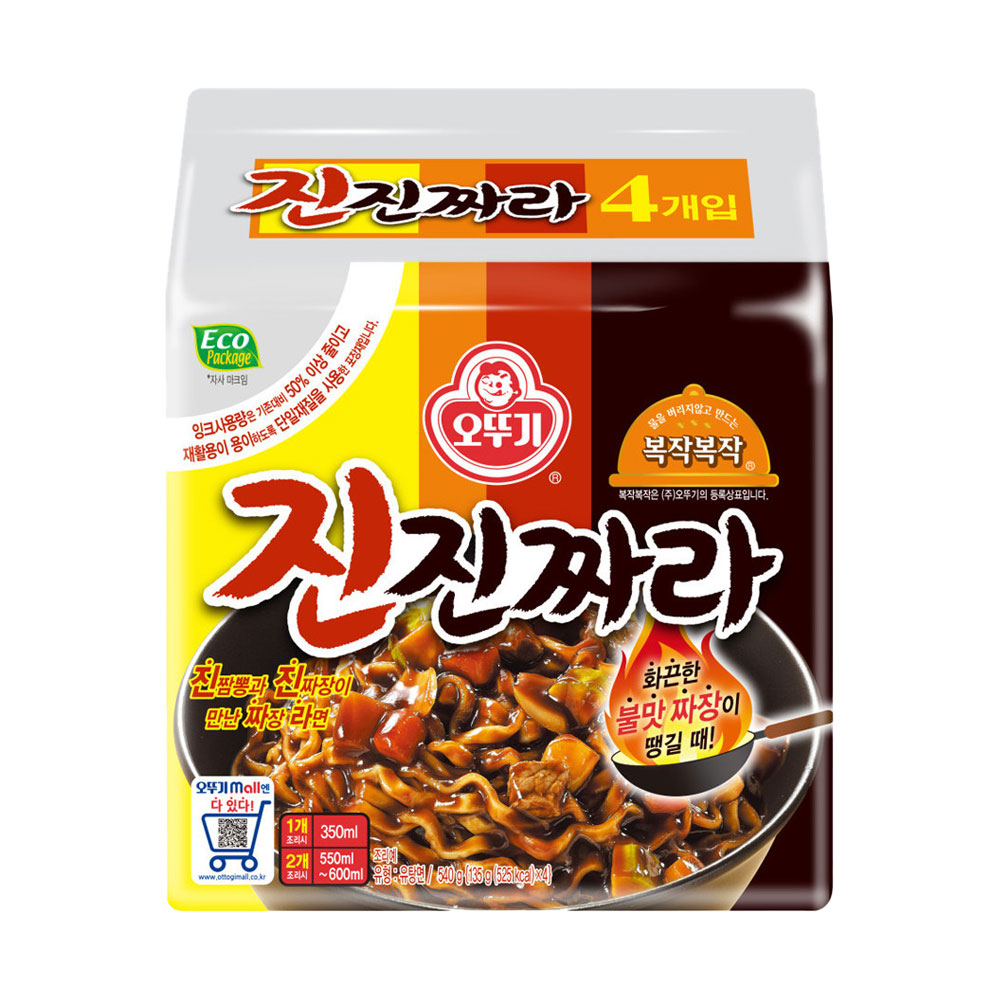 오뚜기 진진짜라 135g, 4개