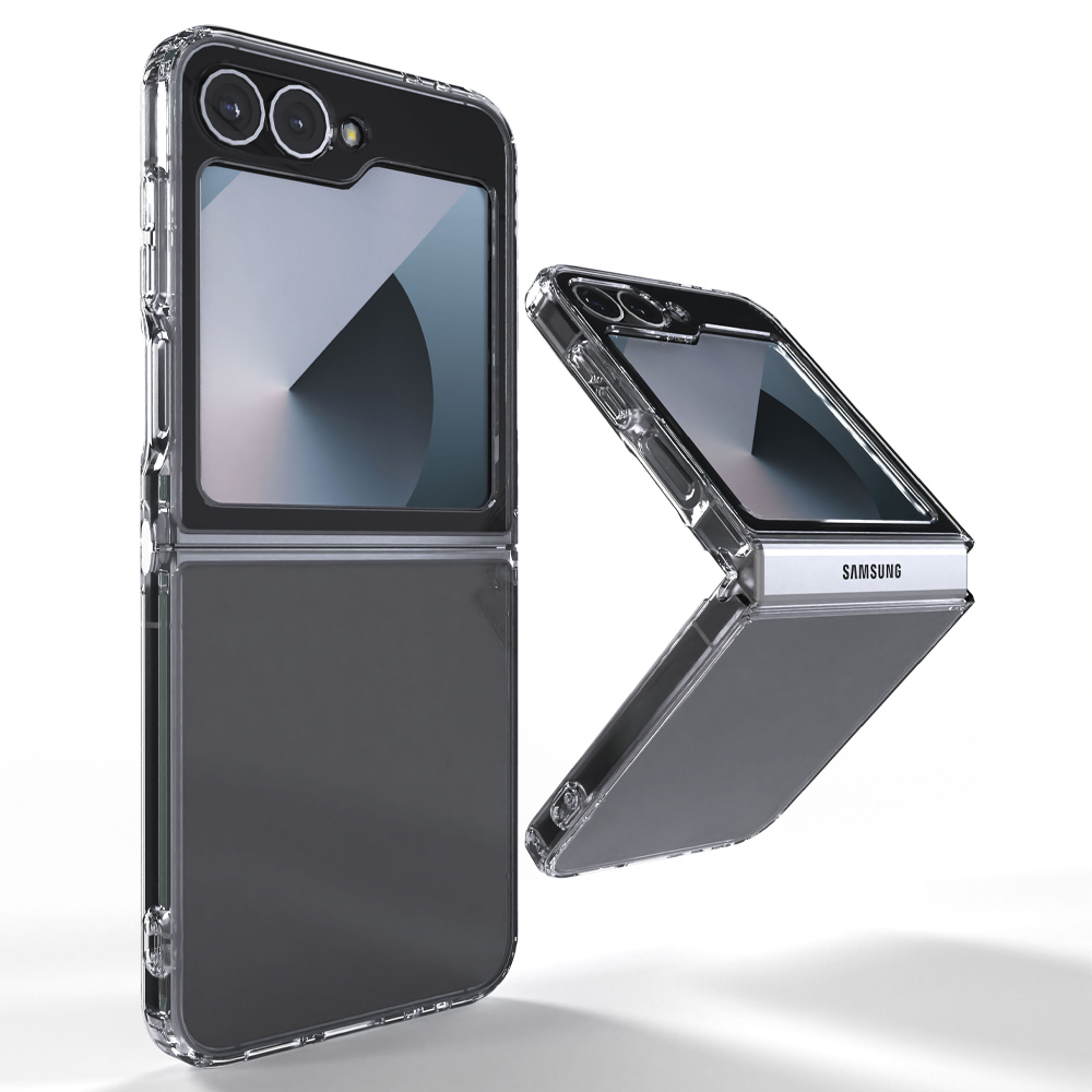 제로스킨 하이브리드 충격보호 케이스 판테온 투명, 갤럭시Z 플립7FE - 상품 이미지