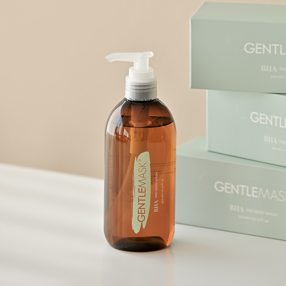 젠틀마스크 율무 등드름 바디워시 (엉덩이 뾰루지 모공각화증 약산성 올인원 보습 샤워젤)