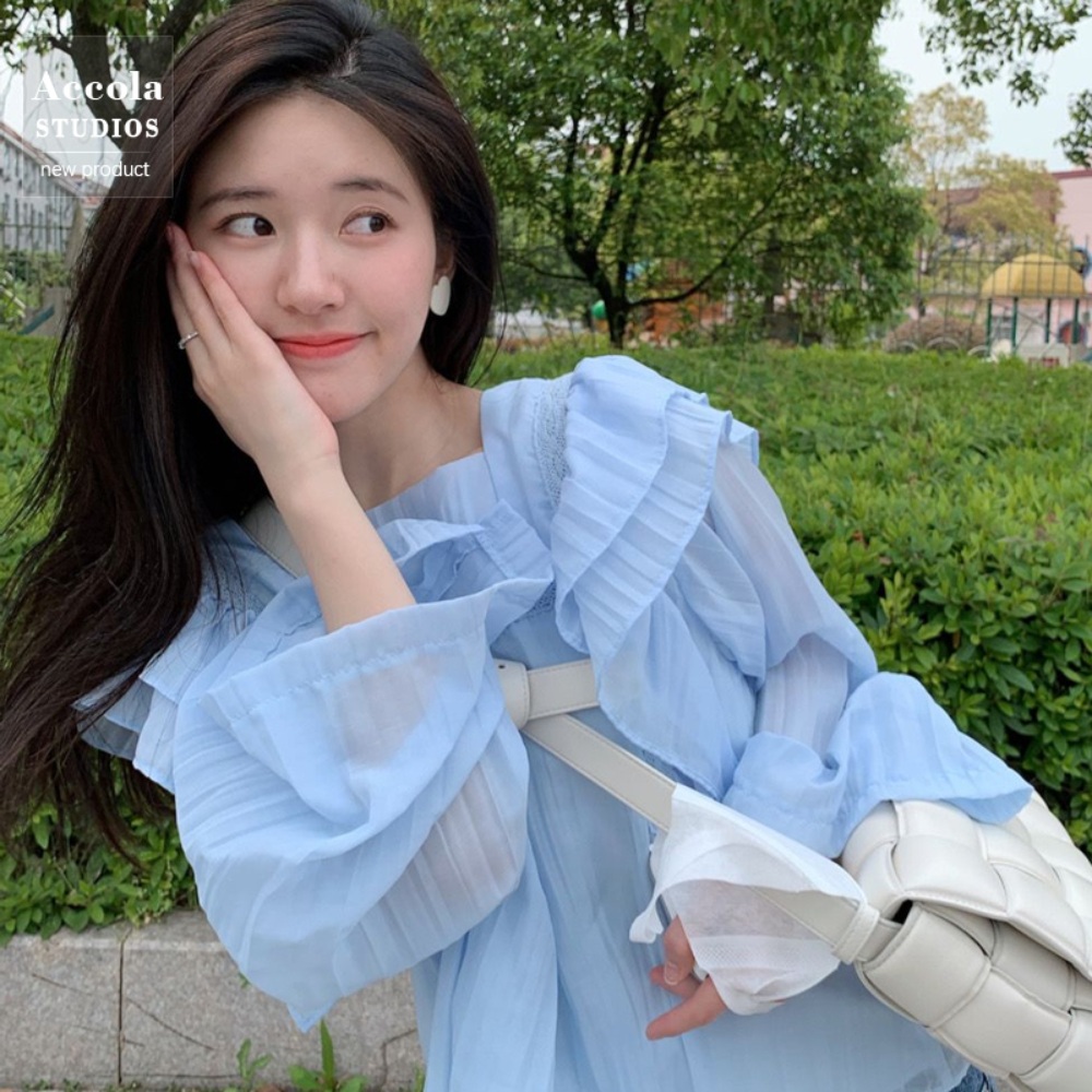 신랑수업 122회 심진화 블라우스 셔츠 스퀘어넥 소개팅 의상 옷 패션 - 메인 이미지