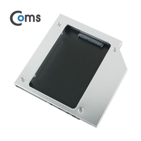 라이트컴 Coms 노트북용 멀티부스트 12.7mm 2.5형 HDD SATA 22P to Slimline SATA F LED 제조사별 선택 스위치 SATA3 지원 (HB683)