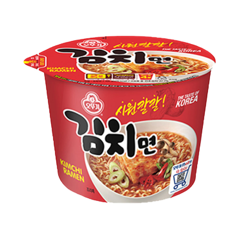 오뚜기 김치면 큰컵라면 105g, 1개 - 메인 이미지