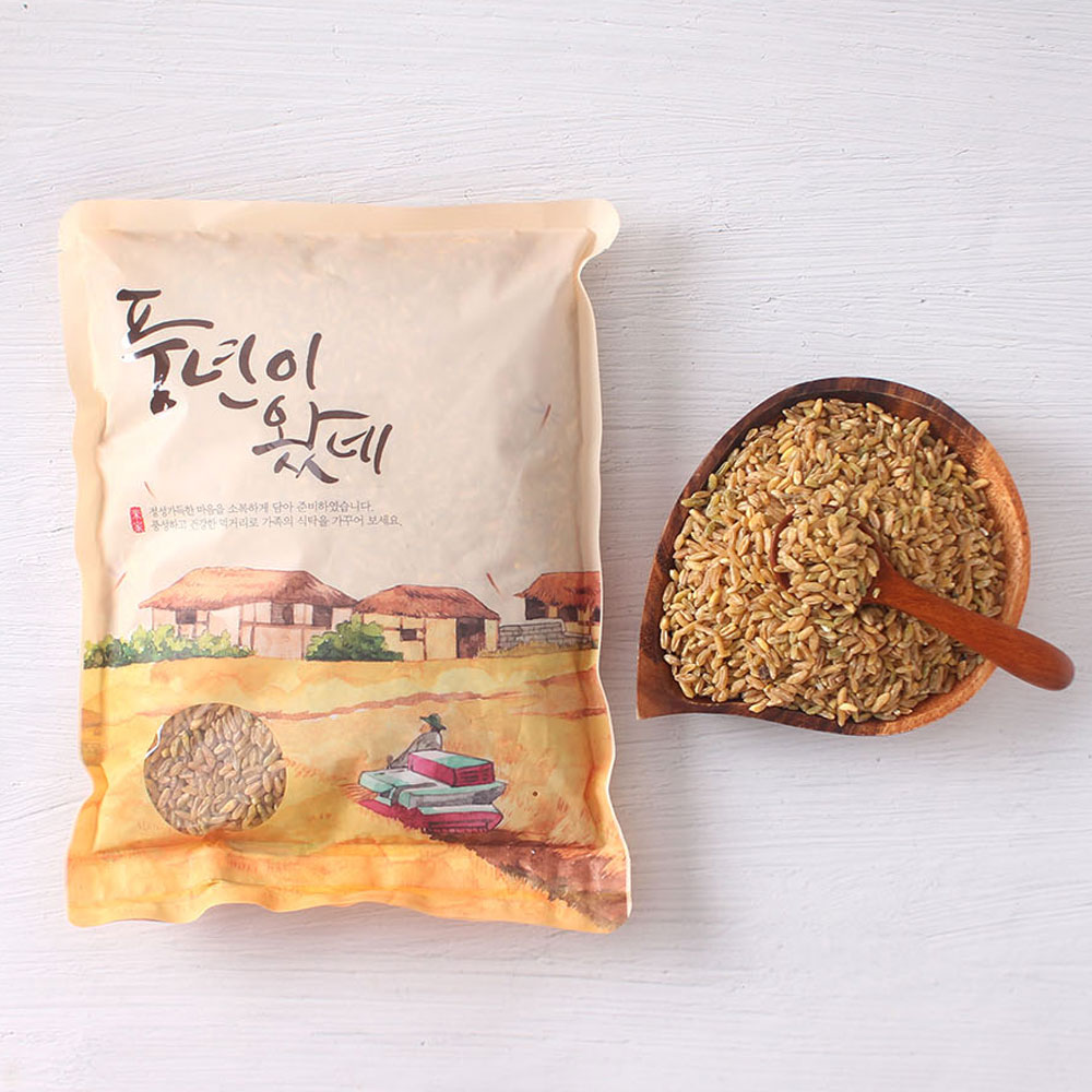 25년산 국내산 고흥 햇 호라산밀 당뇨에좋은 카뮤트쌀 고대곡물 1kg, 1개 - 상세 이미지 2