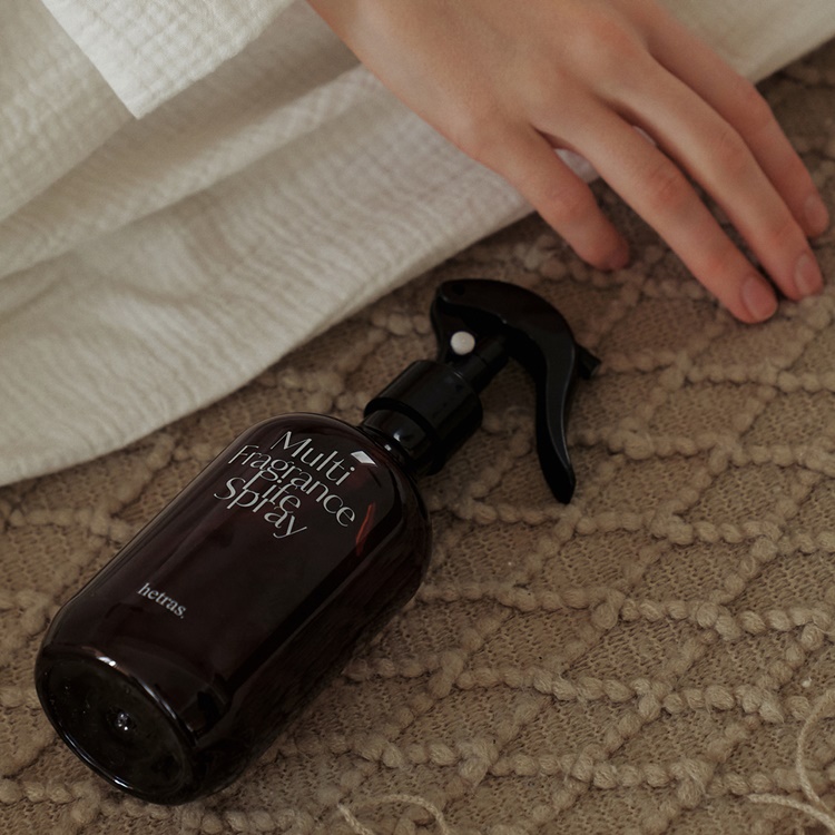 [기획세트]헤트라스 프리미엄 대용량 디퓨저 500ml 2개 + 멀티스프레이 섬유탈취제 300ml 2개 선물세트