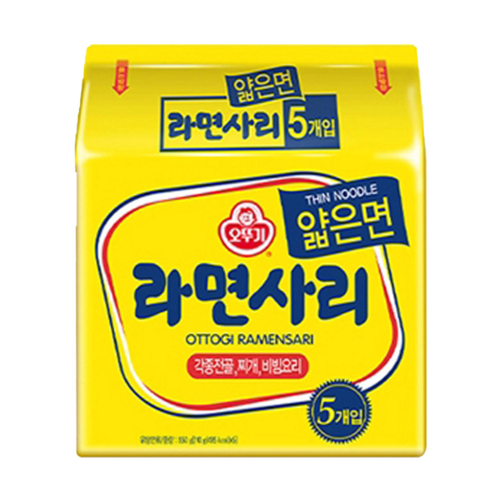오뚜기 라면사리 얇은면 110g, 40개