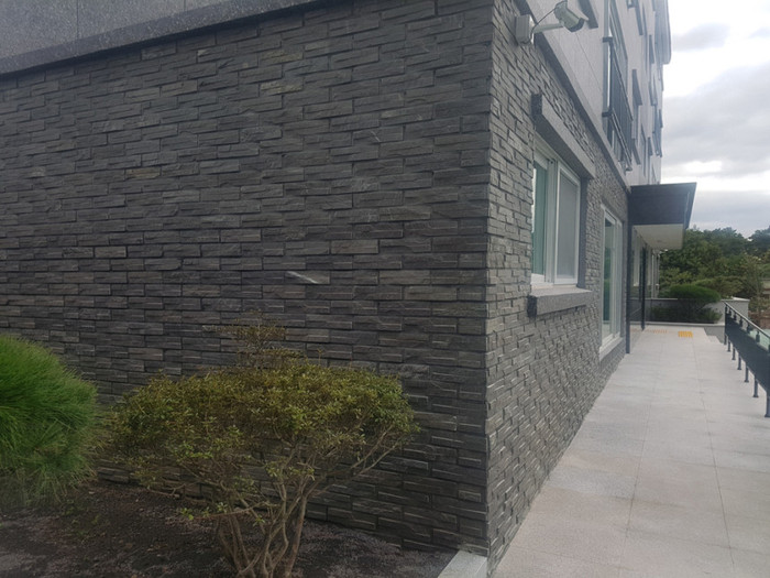 철평석 패널타일 300x70x15T / 하다건재 천연석타일