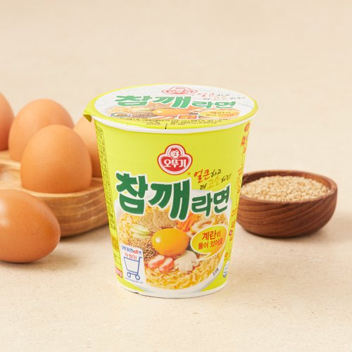 오뚜기 참깨라면 미니컵 65g (N4) : 이마트택배
