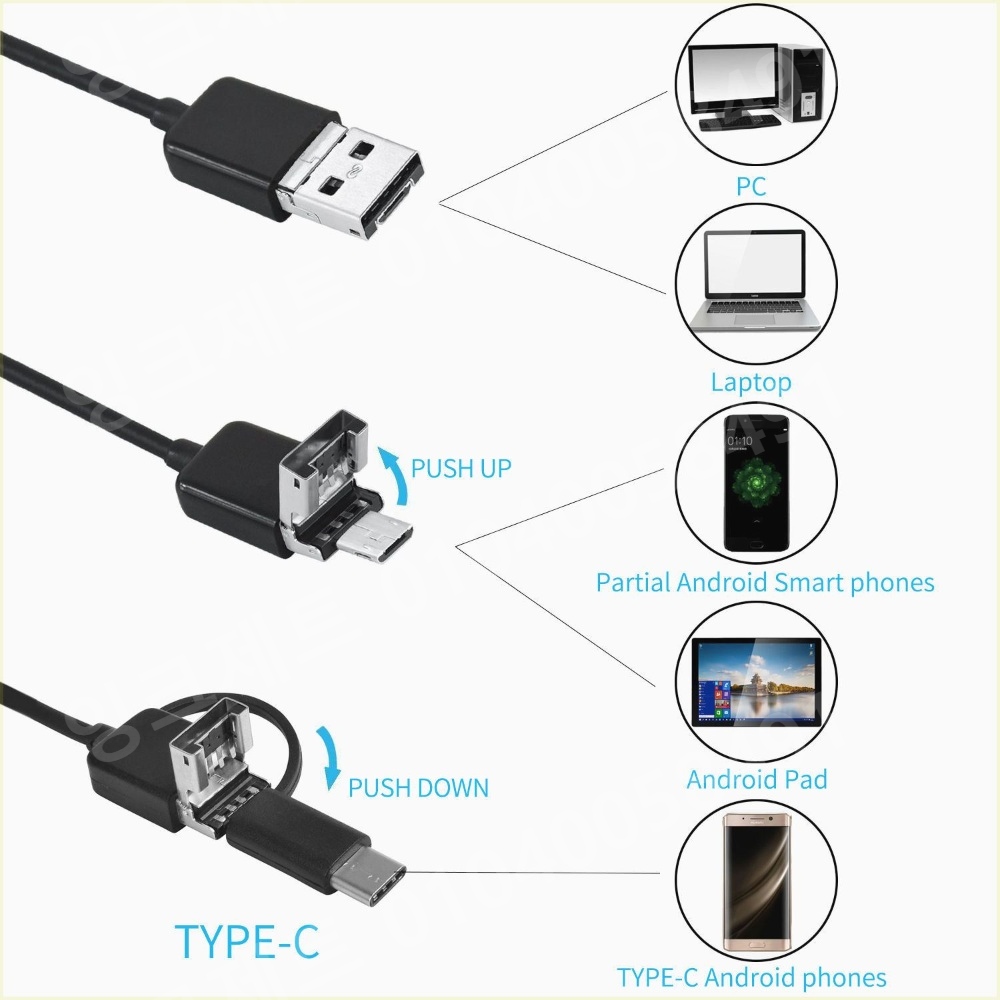 스마트폰 내시경카메라 스마트폰 마이크로 USB 검사 - 상세 이미지 2