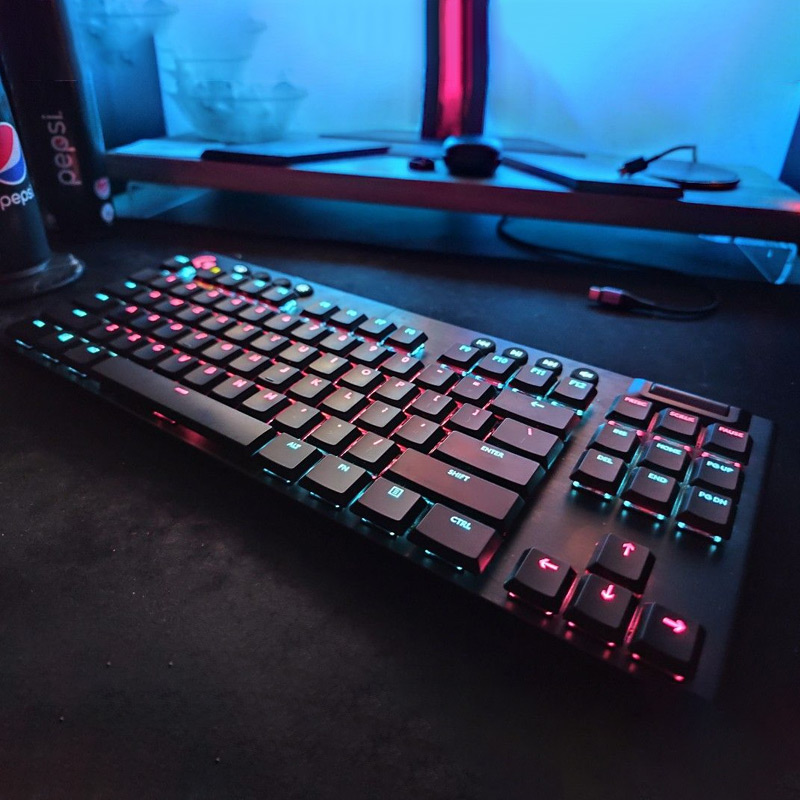 로지텍G X TKL 게이밍 키보드 사무용 텐키리스 기계식 블루투스 키보드