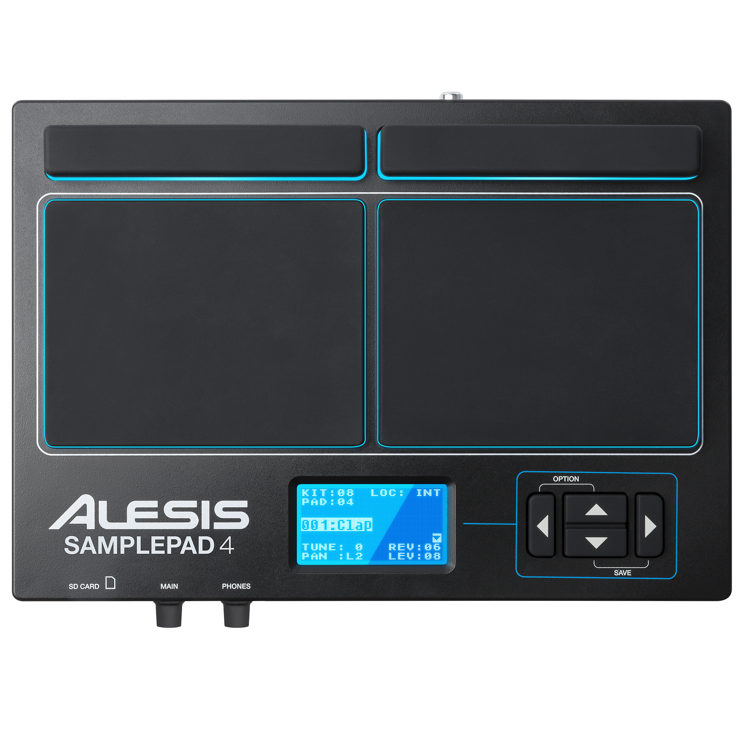 ALESIS SAMPLEPAD4 알레시스 드럼패드 연습용 전자 드럼 퍼커션 샘플패드 - 상세 이미지 2