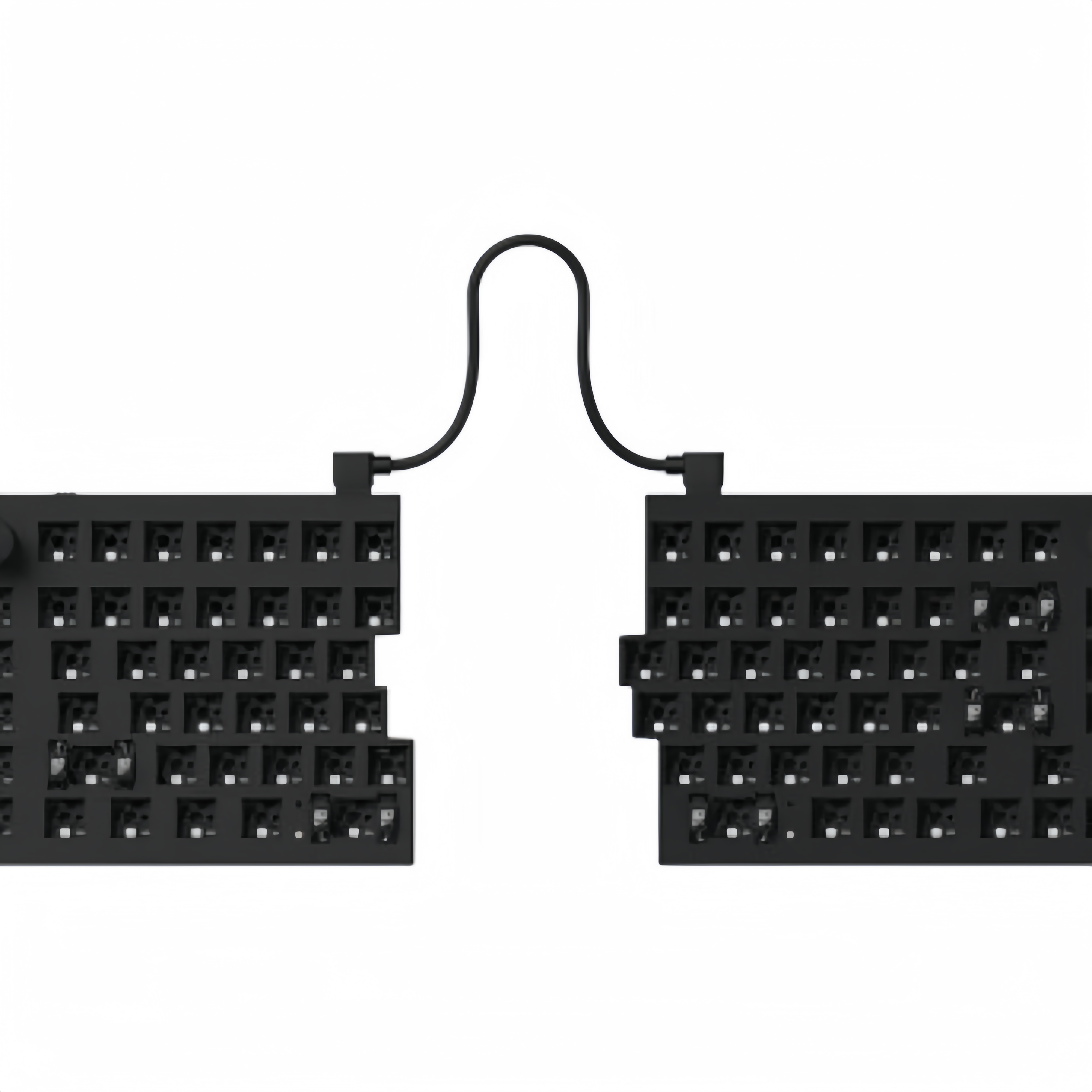 Keychron Q11 키크론 Q11 스플릿 기계식 키보드 베어본 블랙 - 상품 이미지