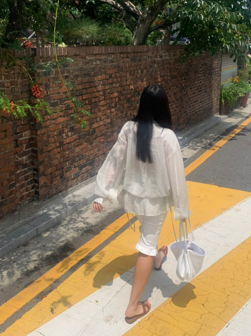 (당일) 러브 프릴 5부 레깅스 밴딩 팬츠 상세 이미지 17