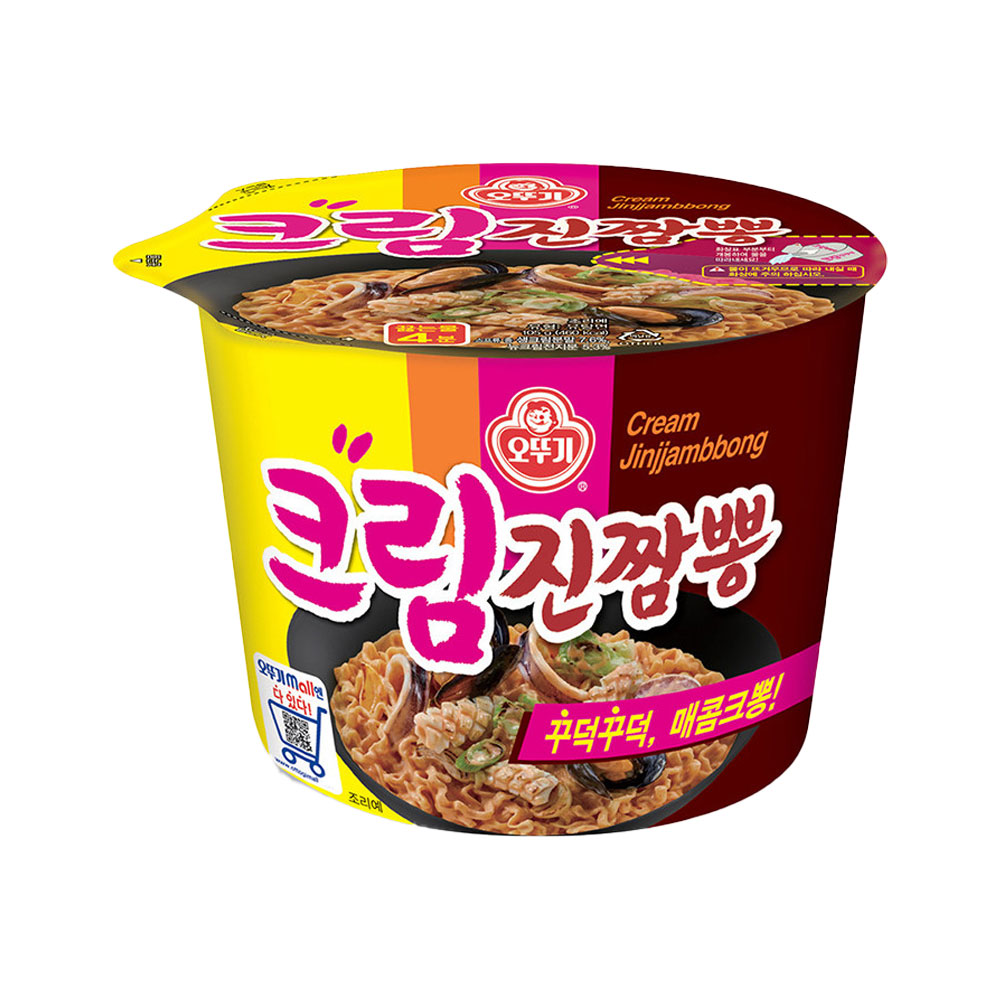 오뚜기 크림진짬뽕 큰컵라면 105g, 1개