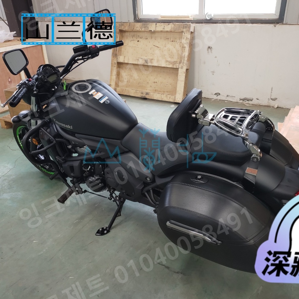오토바이 접이식등받이 후면 뒷자석 배달 액세서리 보호대 - 상세 이미지 5
