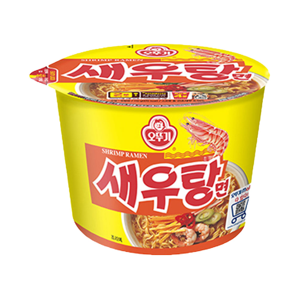 오뚜기 새우탕 큰컵라면 110g, 1개 - 상품 이미지