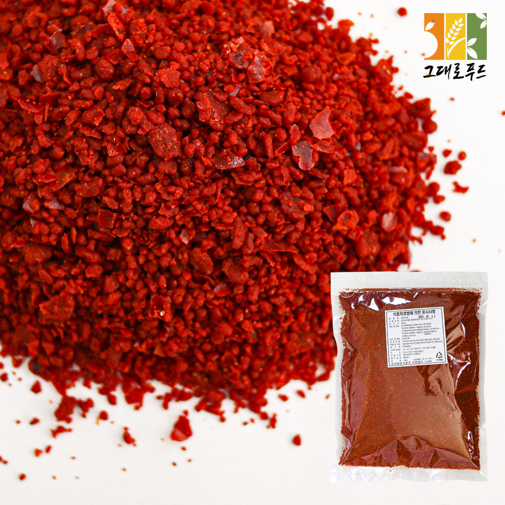 고추 혼합 양념1kg 분말 조미용 다데기 보통맛