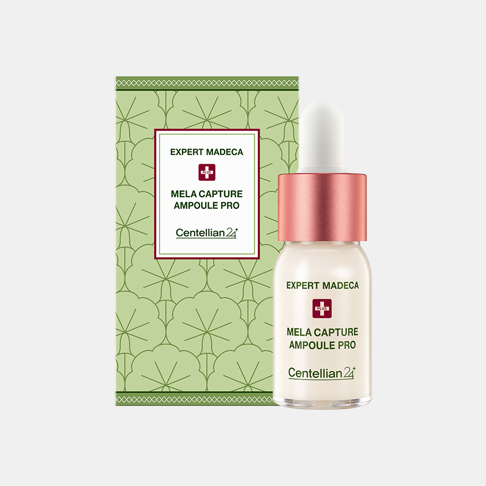 동국제약 센텔리안24 엑스퍼트 마데카 멜라캡처 앰플 프로 10ml / 기미 잡티 멜라닌 주름 개선에 도움 마데카멜라캡쳐앰플 - 상품 이미지