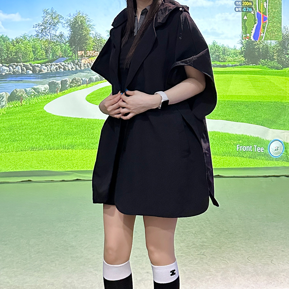 골프비옷 여성골프우비 골프레인코트 - 상품 이미지