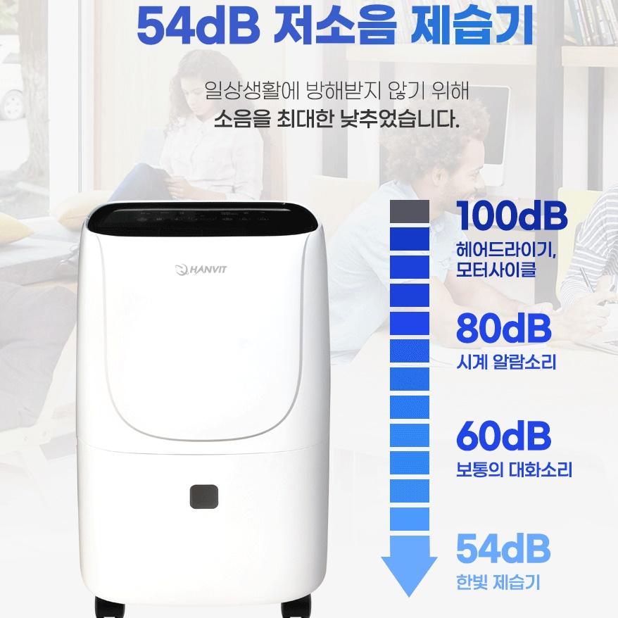 가정용 1등급 제습기 사무실 거실 화장실 업소용 드레스룸제습기 - 상세 이미지 4