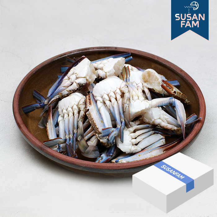 손질 절단꽃게 6kg(500gX12팩) 냉동 꽃게 바레인 (수산팜)