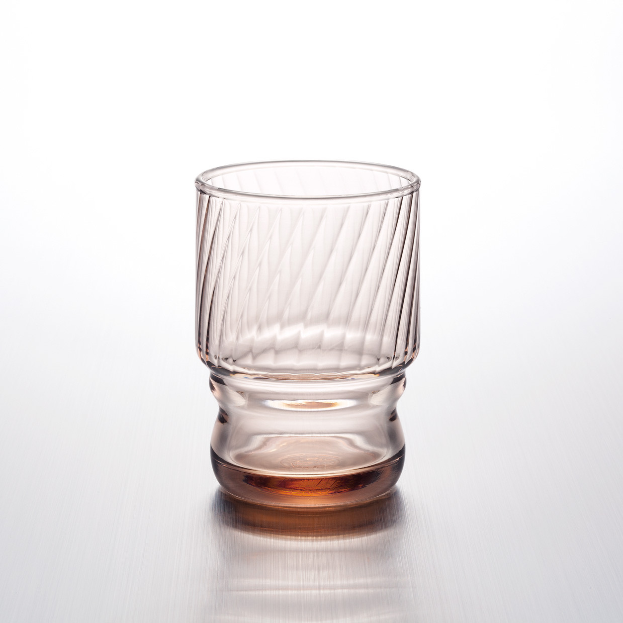 [아데리아] AX데님 스태킹 텀블러 유리잔 브라운