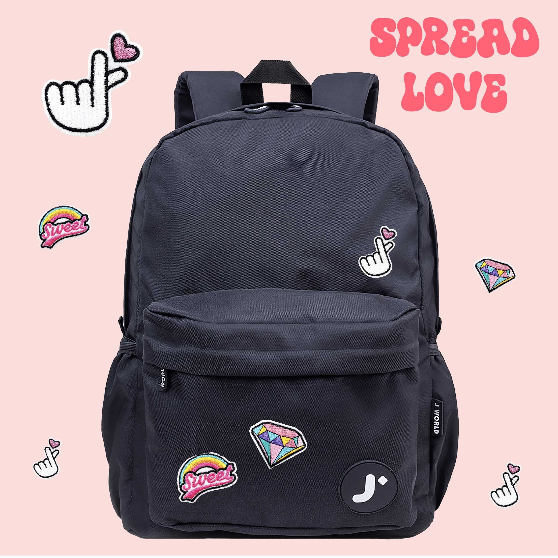 오즈백팩 신학기 캐주얼 가벼운 여행가방 데일리 학생책가방 노트북수납