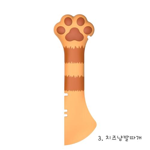 다묘집사 고양이 귀여운 캔 화식 스푼 숫가락 따개 - 상세 이미지 4