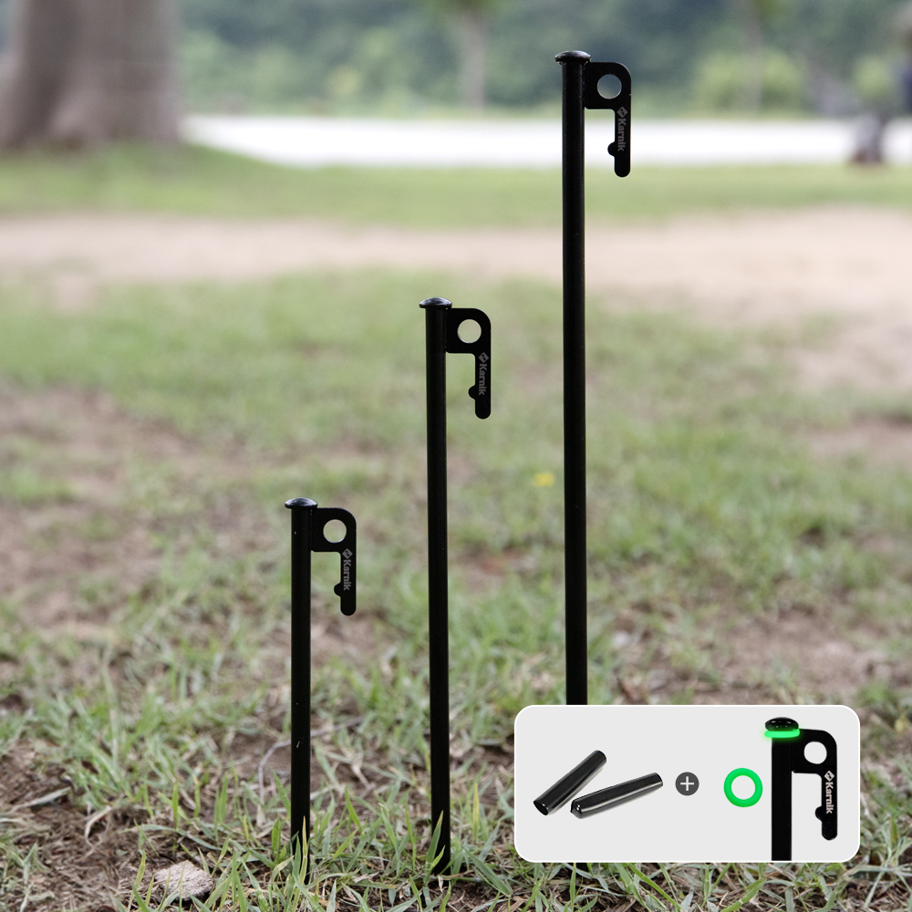 카르닉 프리미엄 단조팩 고강도 타프 텐트 캠핑 말뚝 팩 30cm - 상세 이미지 2