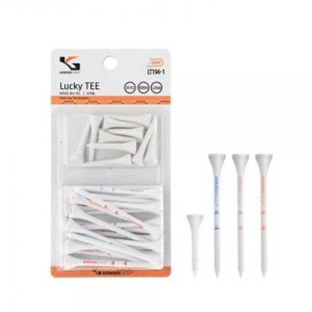 코비스 80mm 20P 우드티 숏티42mm10P 럭키티 LT194 - 상품 이미지