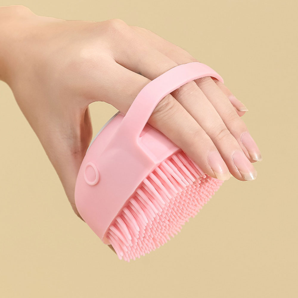 크레용펫 강아지 고양이 샴푸 브러쉬 목욕 마사지 목욕솔 - 상세 이미지 4