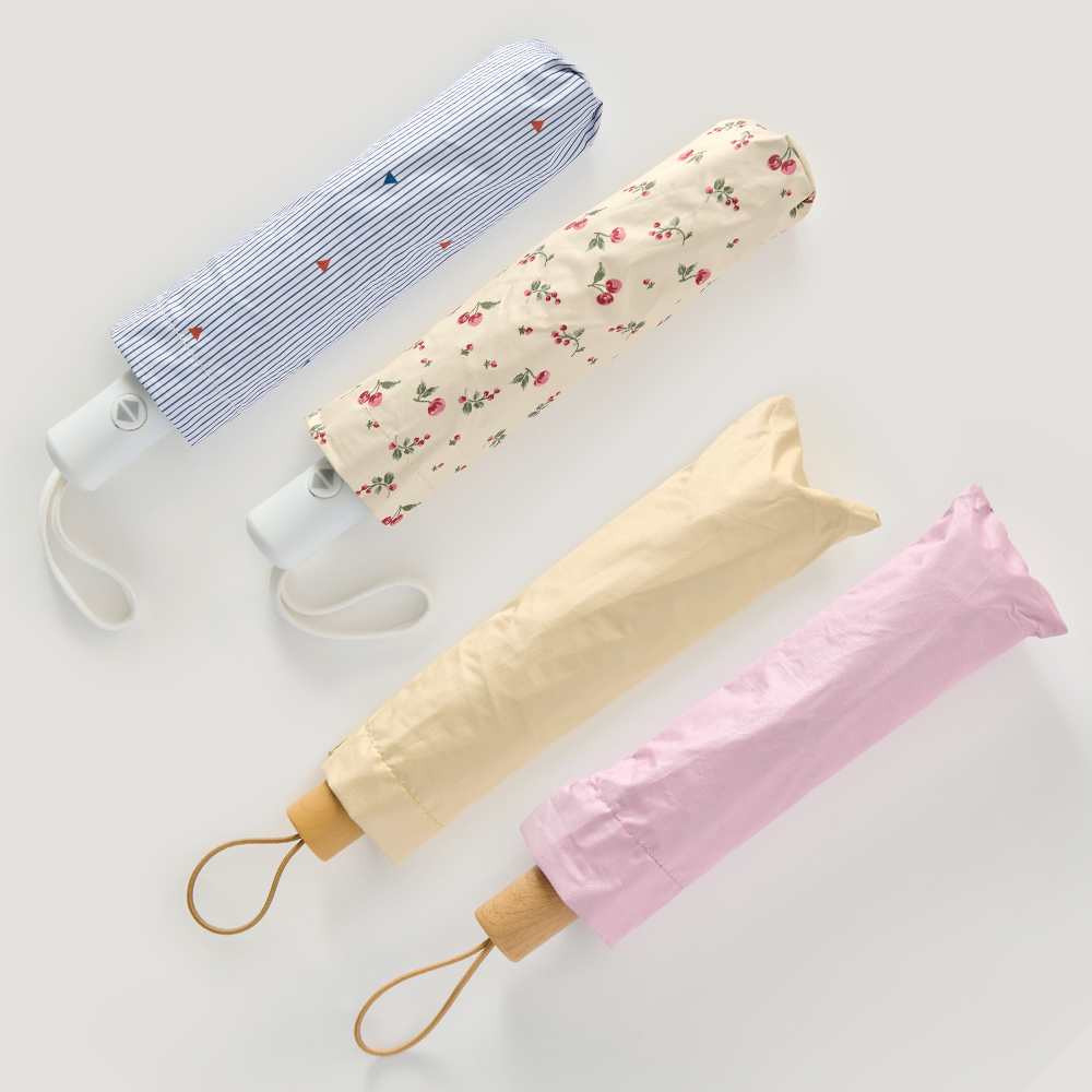 노멀라이프 우양산 자외선 UV 차단 양산 암막 초경량 3단 우산 양산 쿨핑크