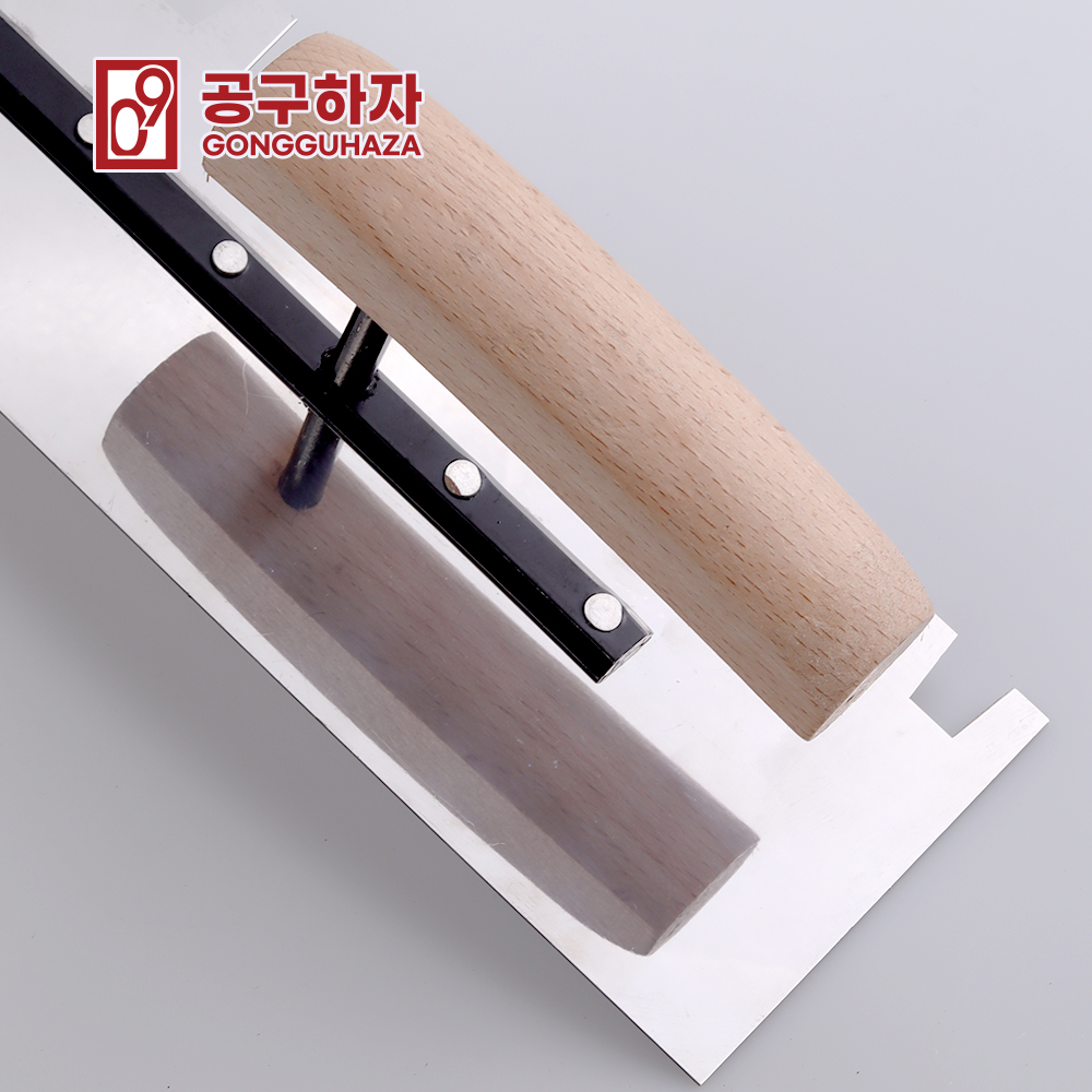 공구하자 타일 고대 흙손 미장칼 톱니 250 4mm - 상세 이미지 2