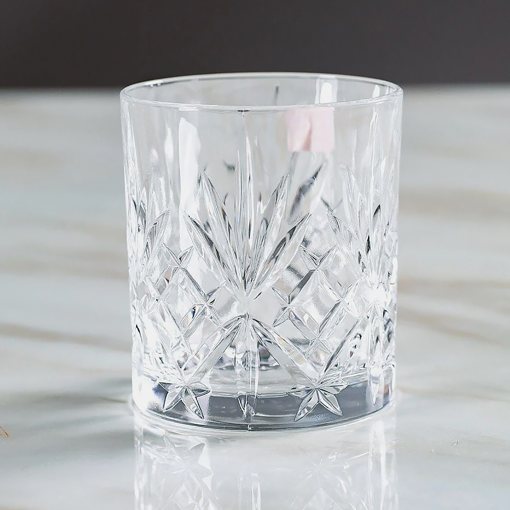 RCR 크리스탈 위스키잔 고급 술잔 선물세트 6P 310ml, 6개, 멜로디아 언더락잔