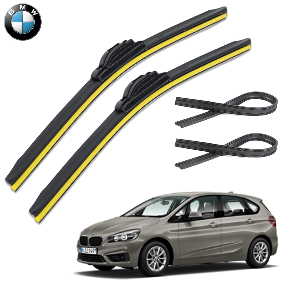 1+1+1 BMW 2시리즈 윈도우브러쉬 와이퍼 블레이드 리필고무 세트 PR - 상세 이미지 3