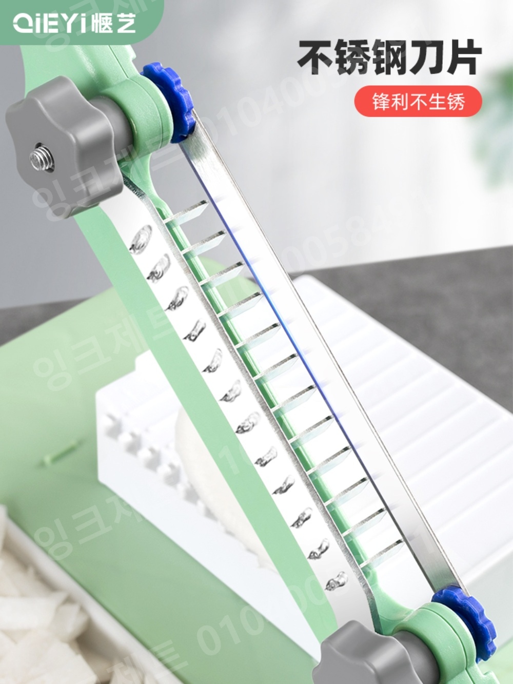 햄 절단기 수동 주방 치즈 계란 슬라이서 스팸 커터기 - 상세 이미지 4