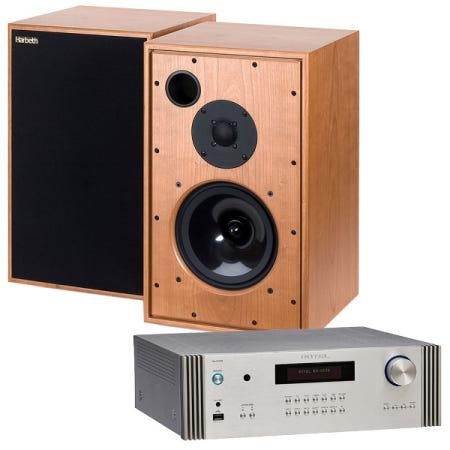 Harbeth Harbeth 하베스 Monitor 30.2 XD + ROTEL 로텔 RA-6000 하이파이 패키지 스탠드 케이블 증정