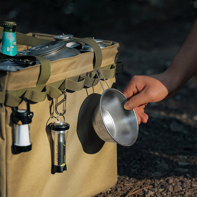 KOOLMAN 쿨맨 캠핑 다용도 아웃도어 폴딩 수납 가방 ver2 올리브그린