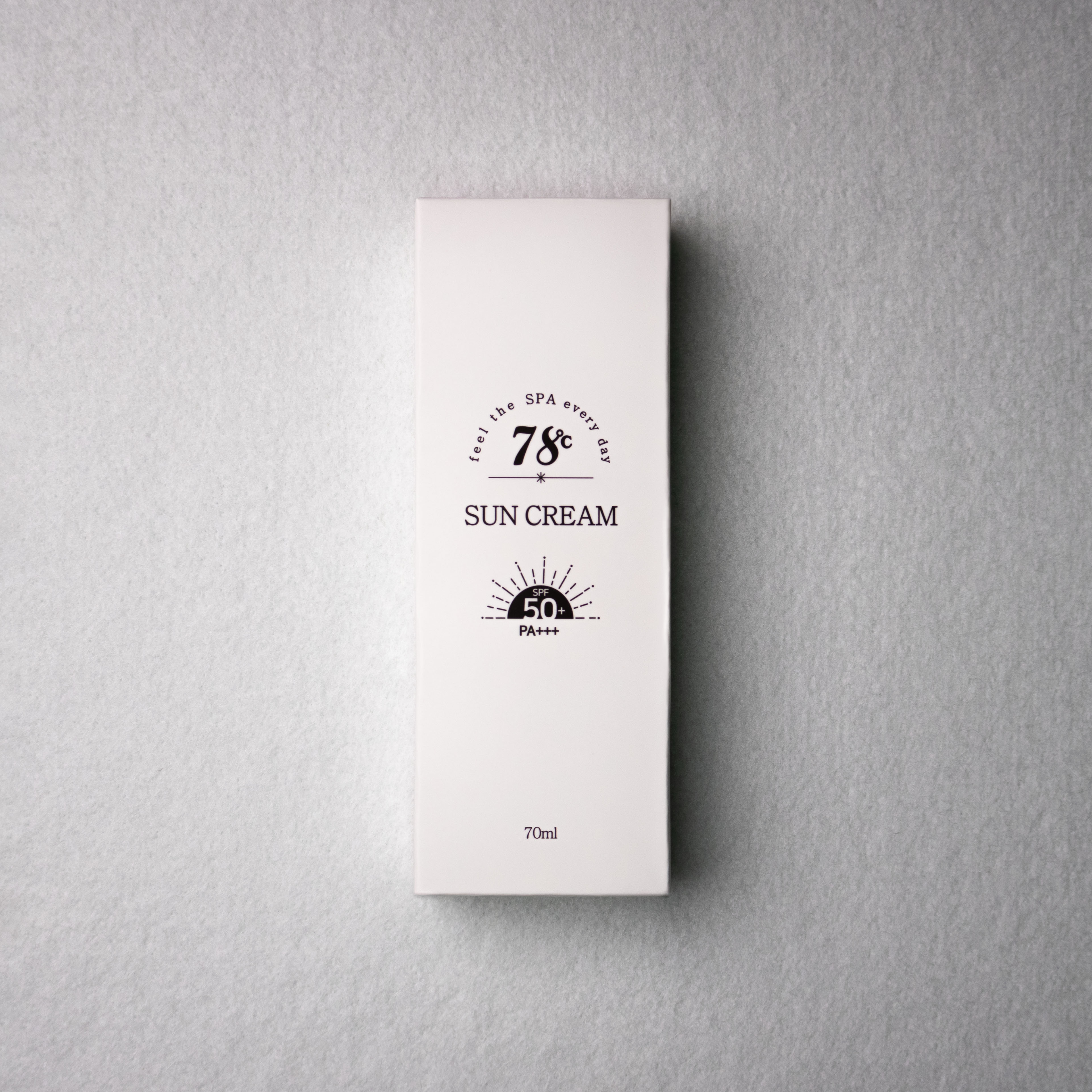 78도씨 백탁없는 수분 선크림 70ml - 상세 이미지 3
