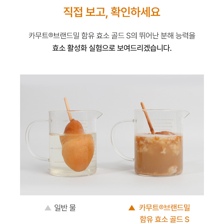 카무트효소 카므트 역가수치 소화 효소 골드S 2박스 이미지 7