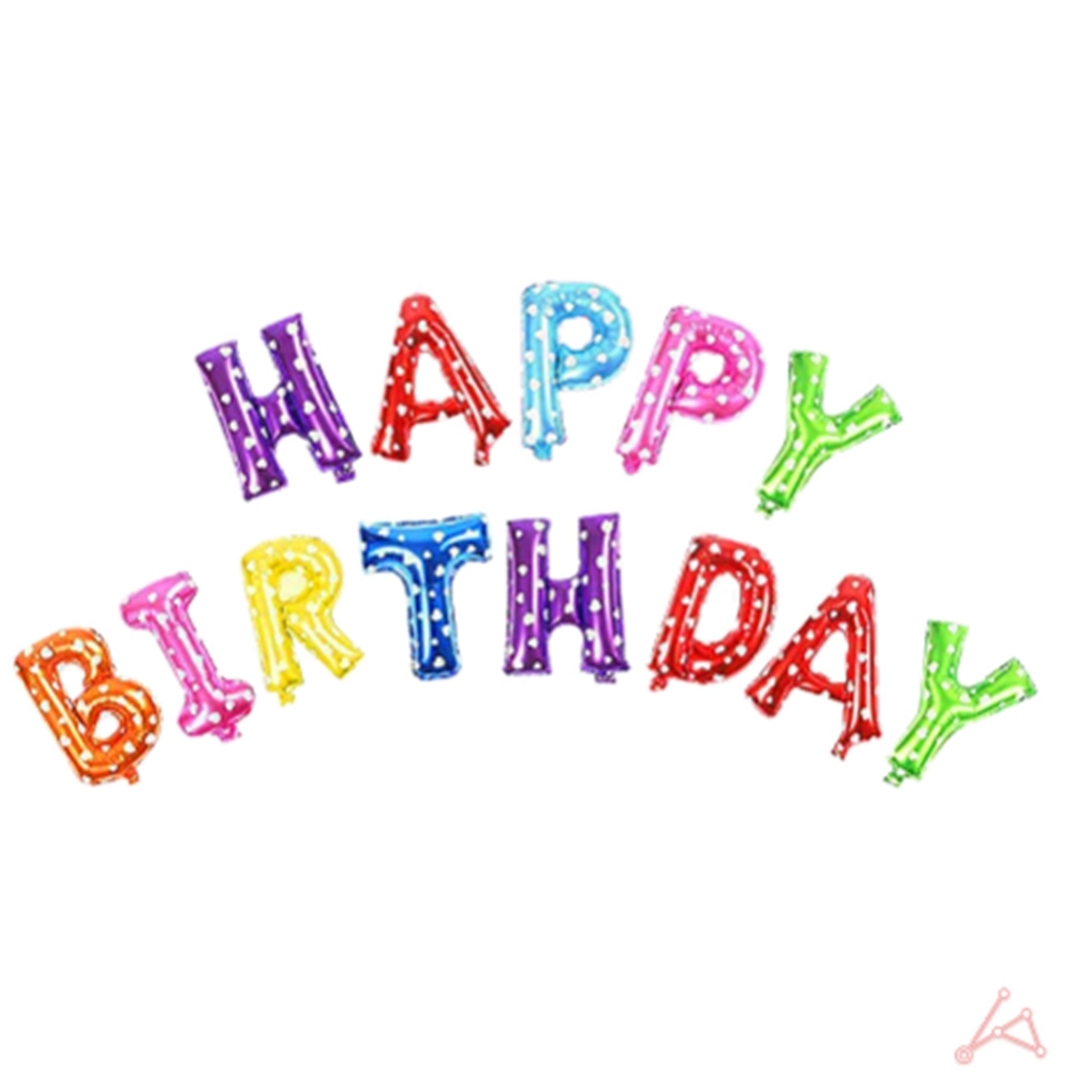 알파벳 생일축하풍선 생일파티꾸미기 풍선장식 가랜드