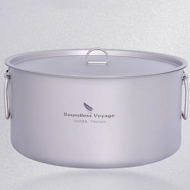 대륙의 벨락 티타늄 코펠 캠핑 대용량 남비 식기 바운드리스 보이지 2 5리터
