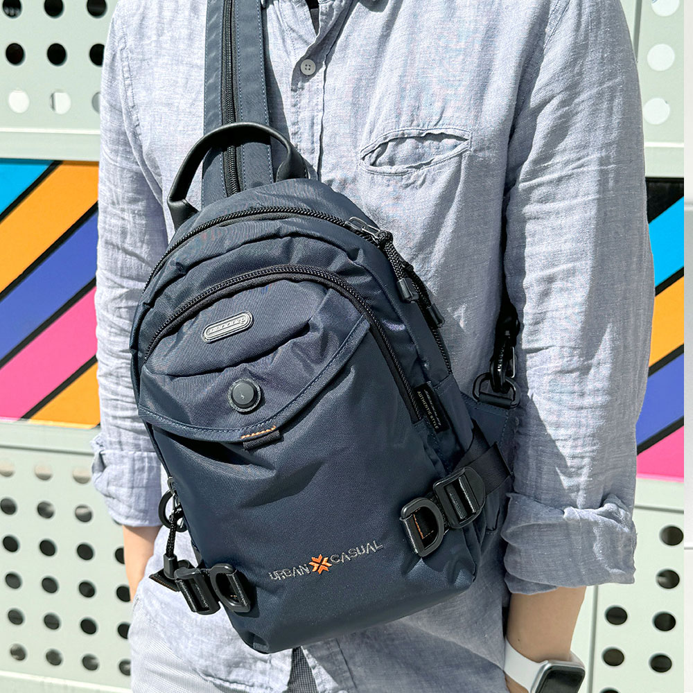 가벼운 캐주얼 슬링백가방 나들이 외출 메신저백 아이패드 크로스백 백팩겸용 - 상세 이미지 2