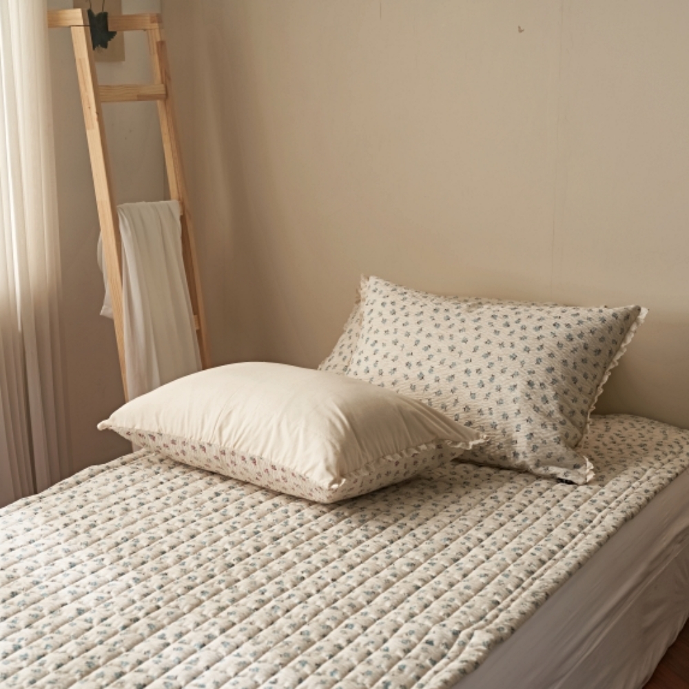 햄프 시어서커 라지킹 슈퍼킹 간절기 여름 침대 패드